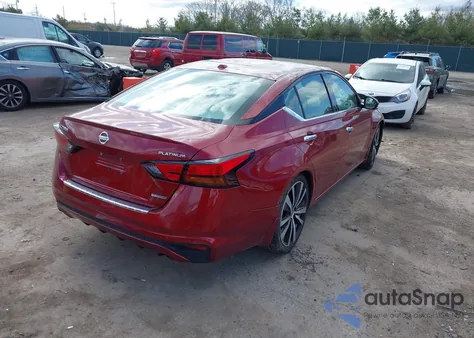 2020 Nissan Altima Platinum Vc-Turbo Fwd z USA, uszkodzony, nr VIN 1N4AL4FV3LN307374